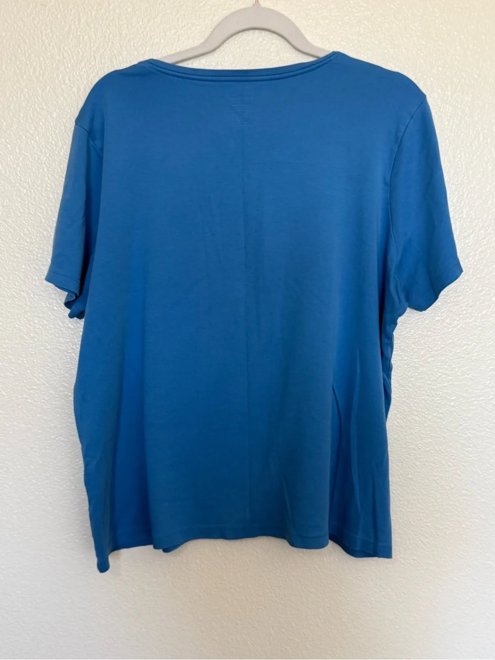 L.L. Bean V-Neck Tee Set in Pink, Teal, Blue & Green - Picture 7 of 9
